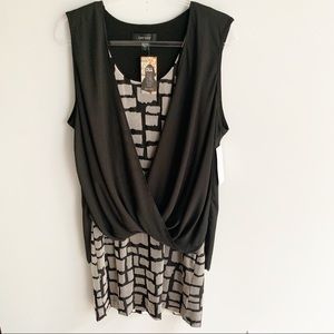 Karen Kane Draped Front Dress